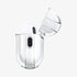ACS05481 - Apple AirPods Pro 2 Case Ultra Hybrid in crystal clear showing the front